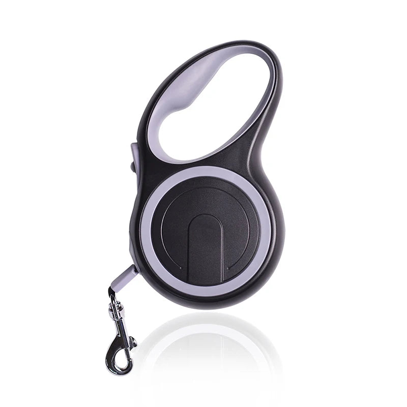 Retractable Dog Leash – Durable Nylon, One-Touch Brake & Lock | 3M / 5M / 8M for Small, Medium & Large Dogs