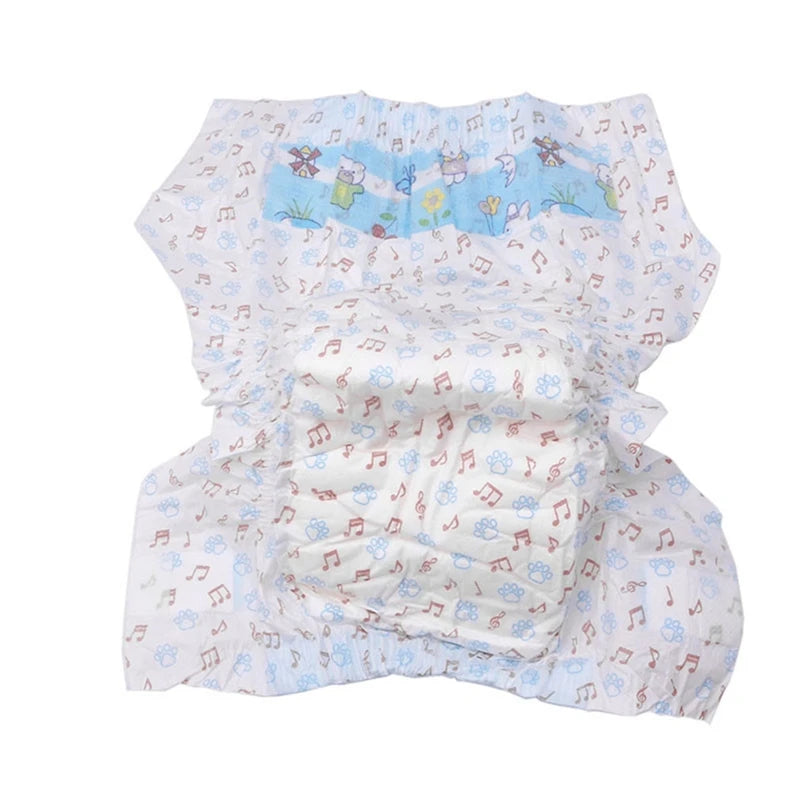 Disposable Dog Diapers – Super Absorbent & Leakproof (Pack of 10/12)