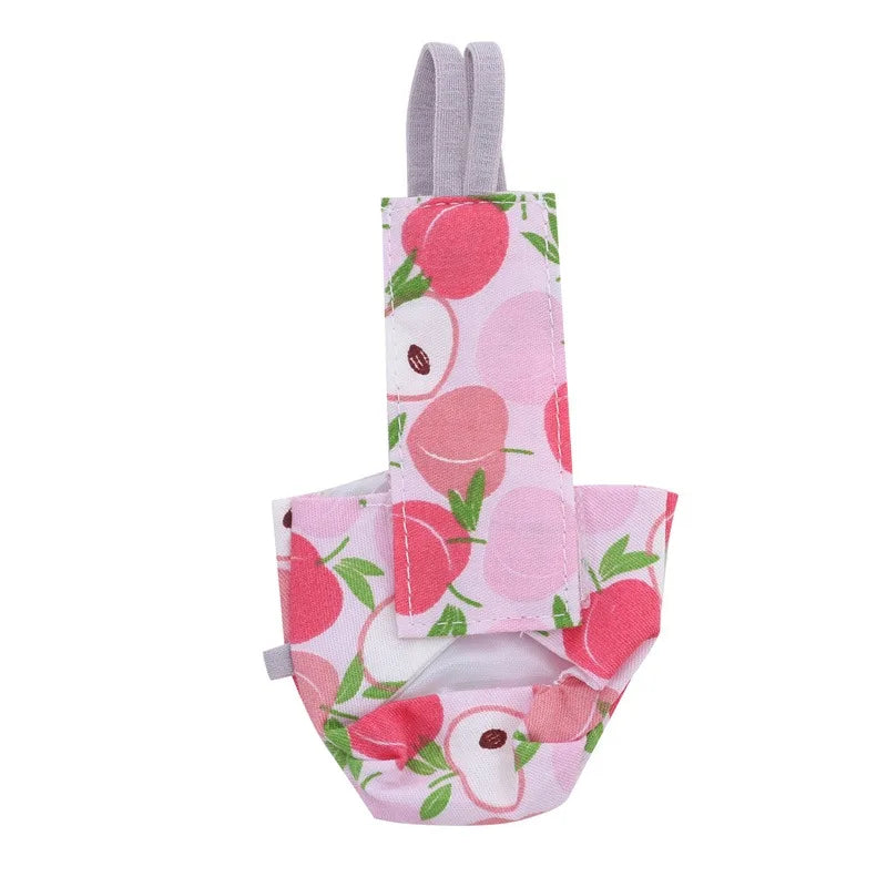 Bird Flight Suit & Diaper with Bowtie – 100% Cotton, Washable
