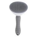 Self-Cleaning Pet Slicker Brush – Grooming & Dematting Comb for Dogs & Cats