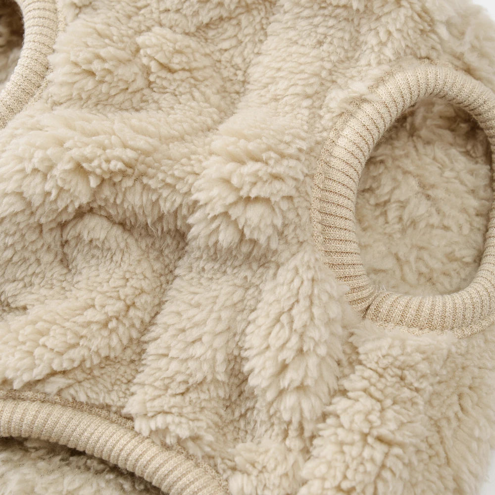 Soft Fleece Pet Sweater – Warm Autumn & Winter Vest for Small Dogs & Cats