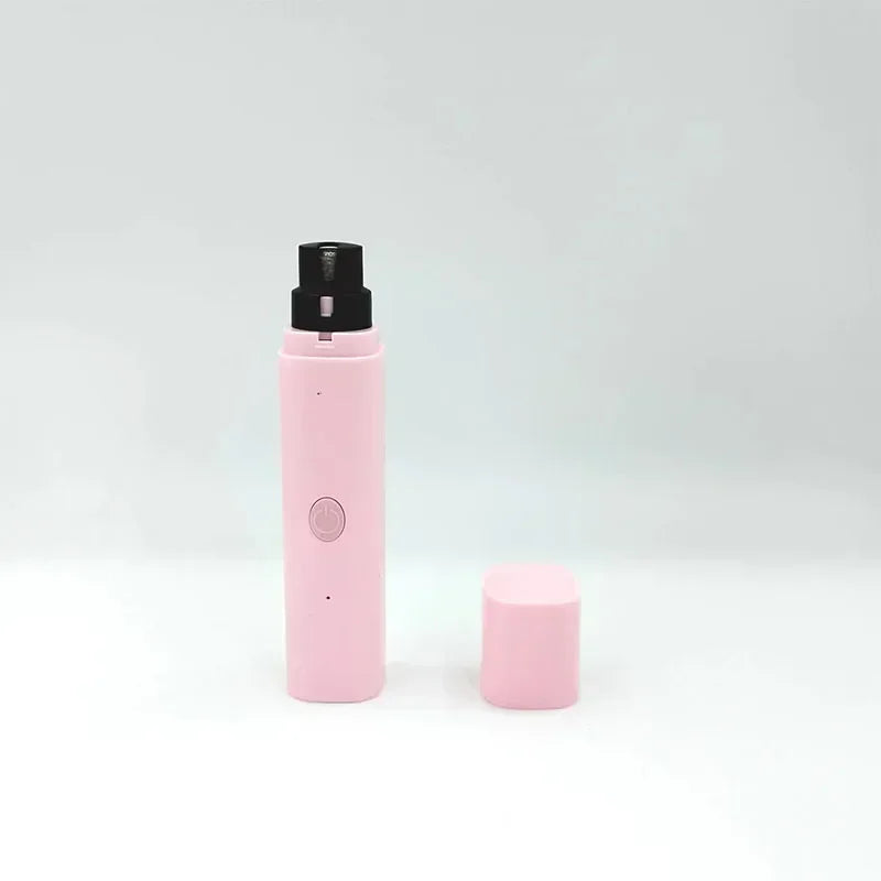 Electric Pet Nail Grinder – Rechargeable USB with LED Light