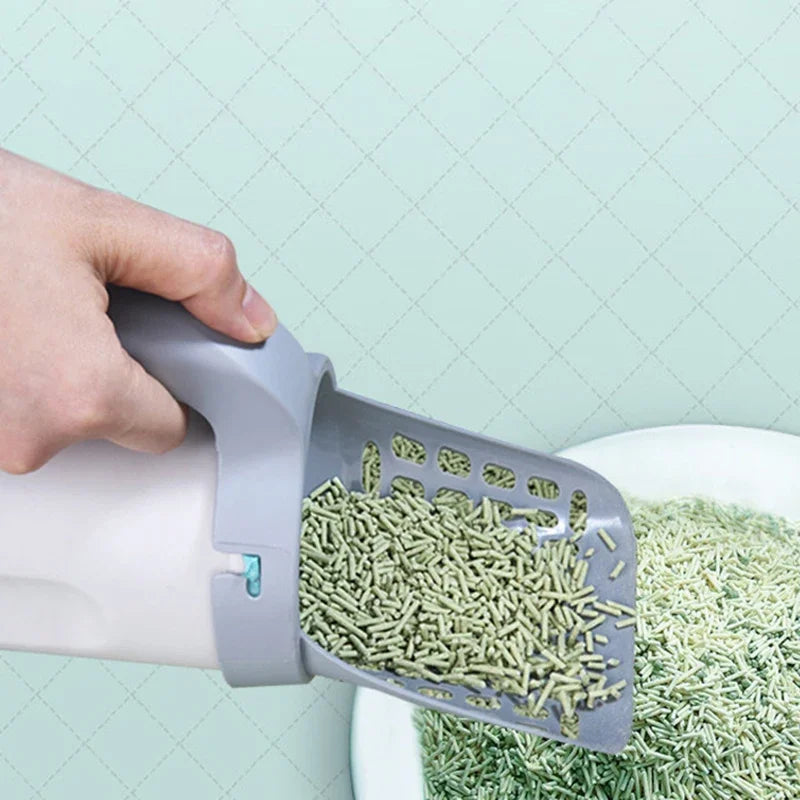 Cat Litter Scoop with Waste Bin – Self-Cleaning Cat Toilet Accessory