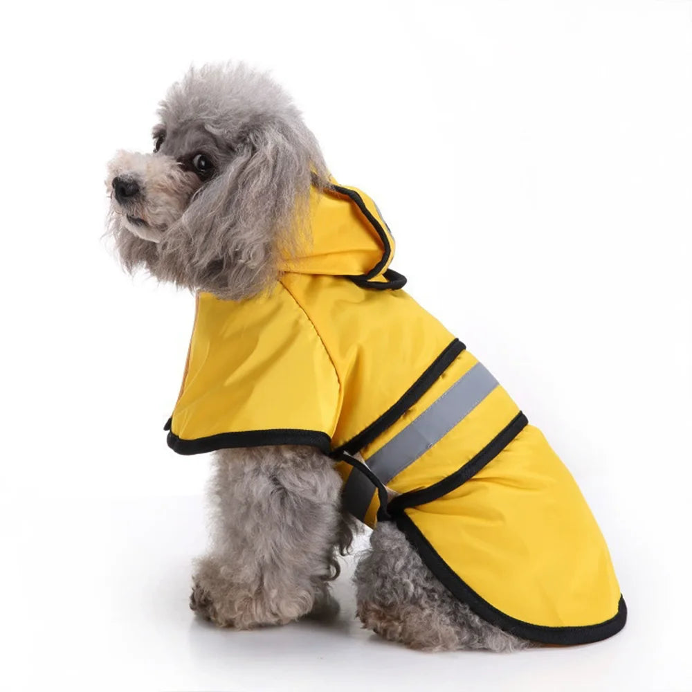 Dog Raincoat – Waterproof & Windproof Jacket for Medium & Large Dogs
