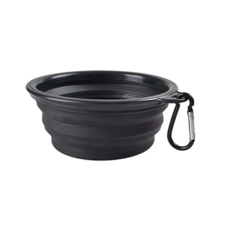 Portable Collapsible Pet Bowl – Silicone Travel Bowl for Dogs & Cats | 350ml
