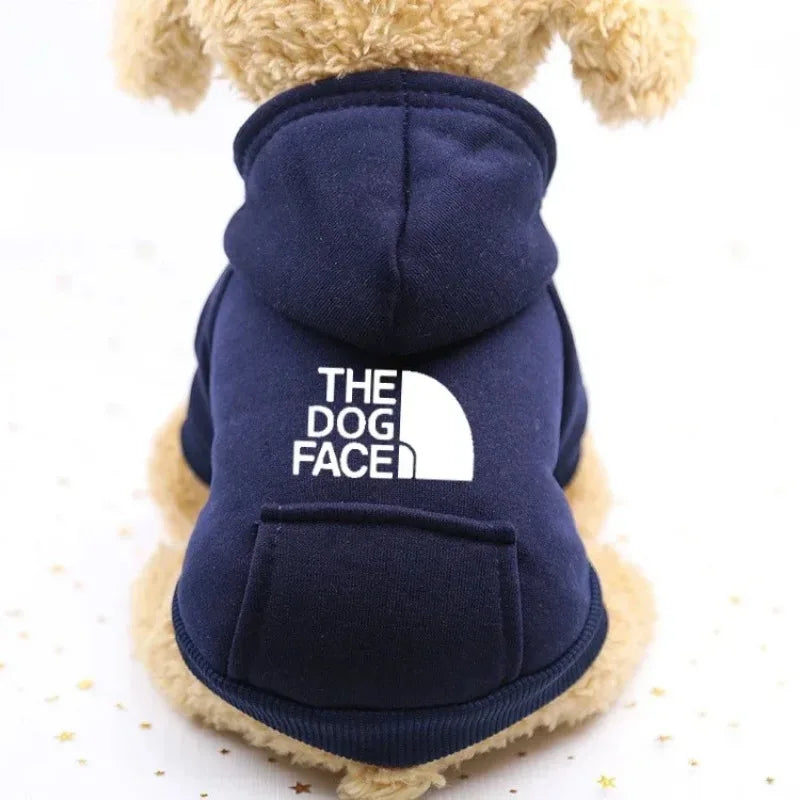 Pet Winter Sweater – Cozy Cowl-Neck Sports Pullover for Dogs & Cats